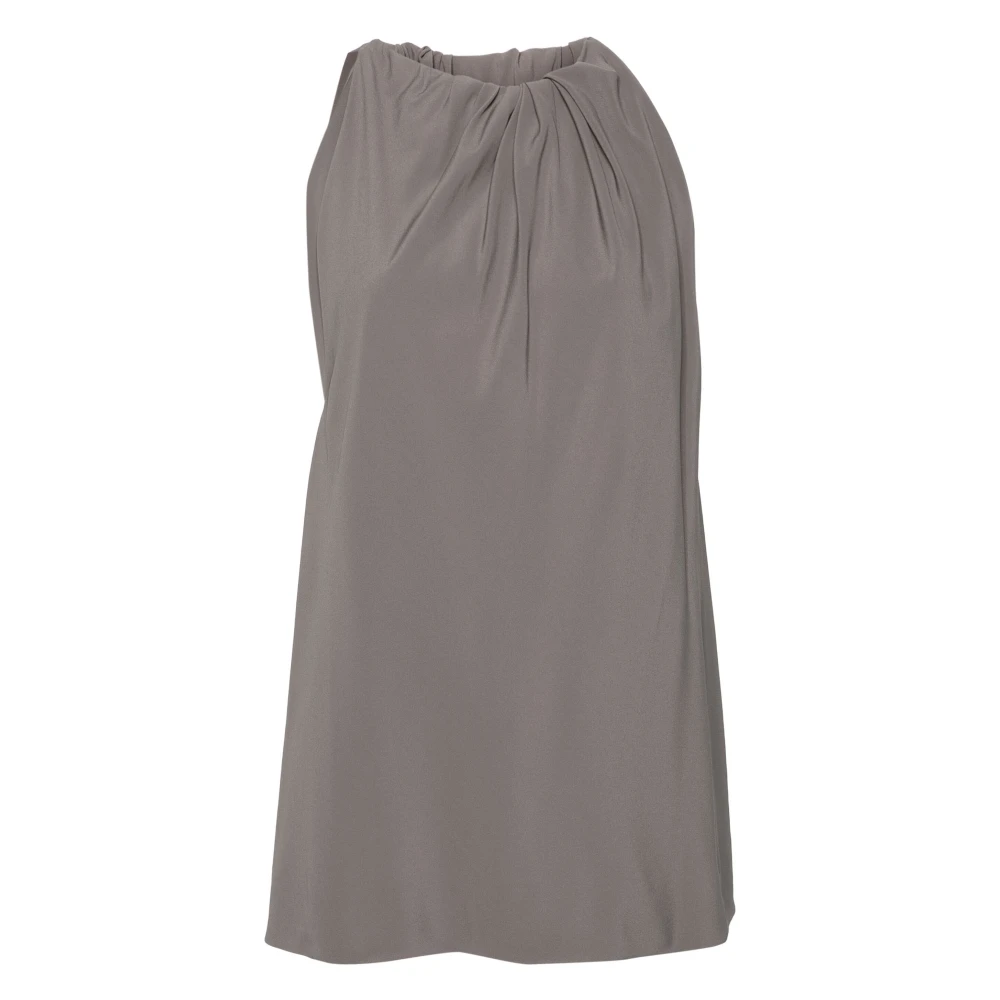 Rick Owens Sleeveless Tank Top Beige Dames