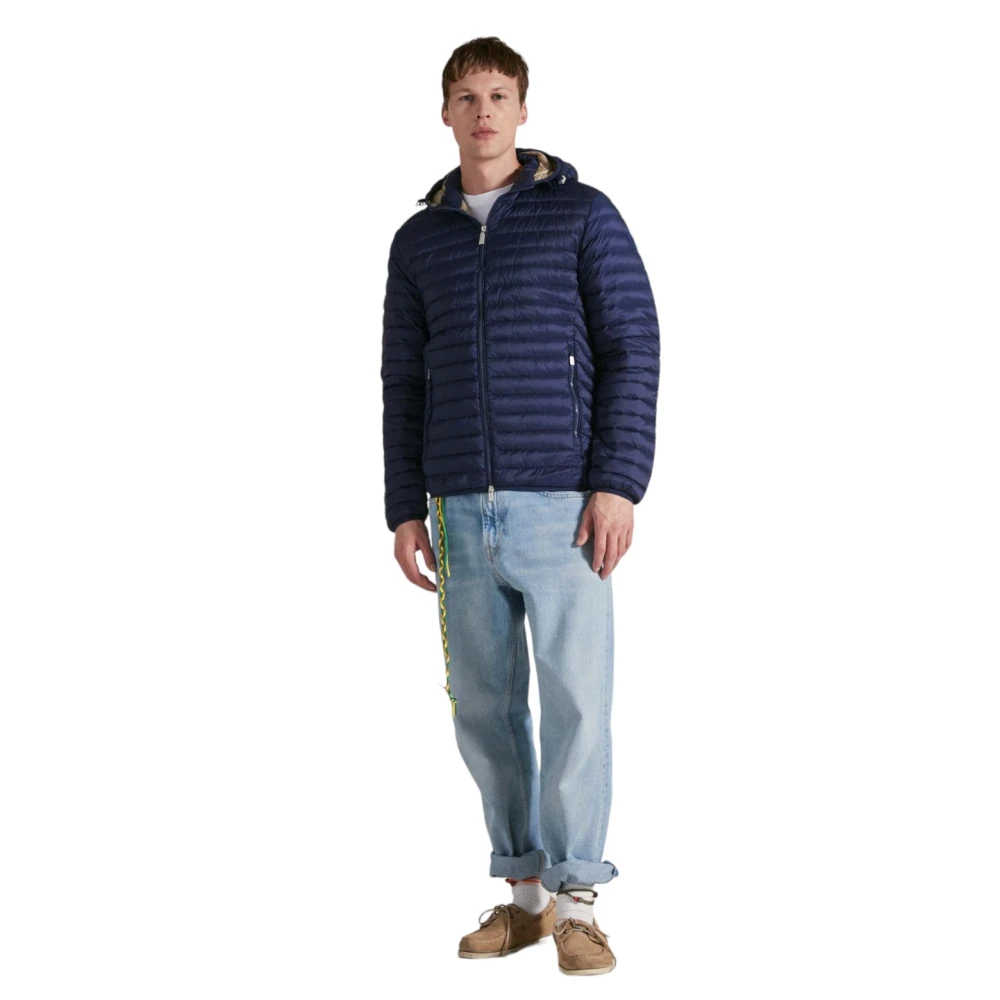 Ciesse Piumini Larry 2.0 Gewatteerde Jas met Capuchon Blue Heren