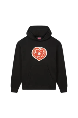 Heart Flower Logo Hoodie