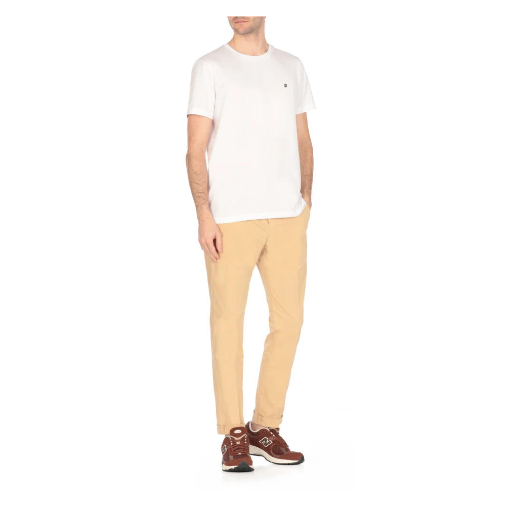 Dondup Beige Katoenen Broek met Zakken Beige Heren