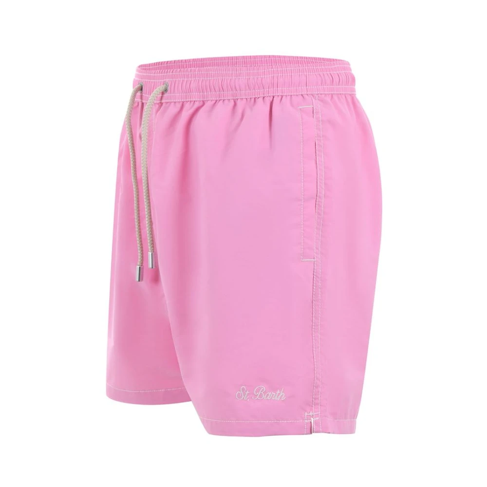 MC2 Saint Barth Rosa zwemkleding met trekkoord en zakken Pink Heren