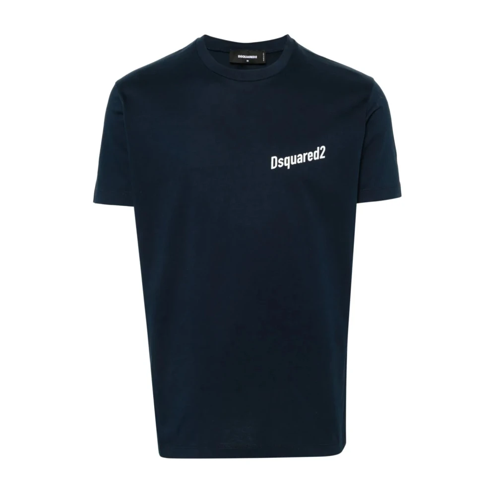 Dsquared2 Stijlvolle T-Shirts Blue Heren