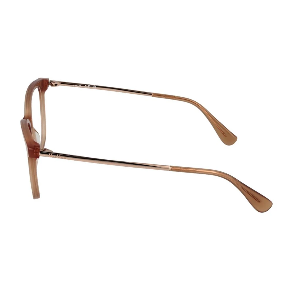 Max Mara Bruine Butterfly Acetaat Optische Frames Brown Dames