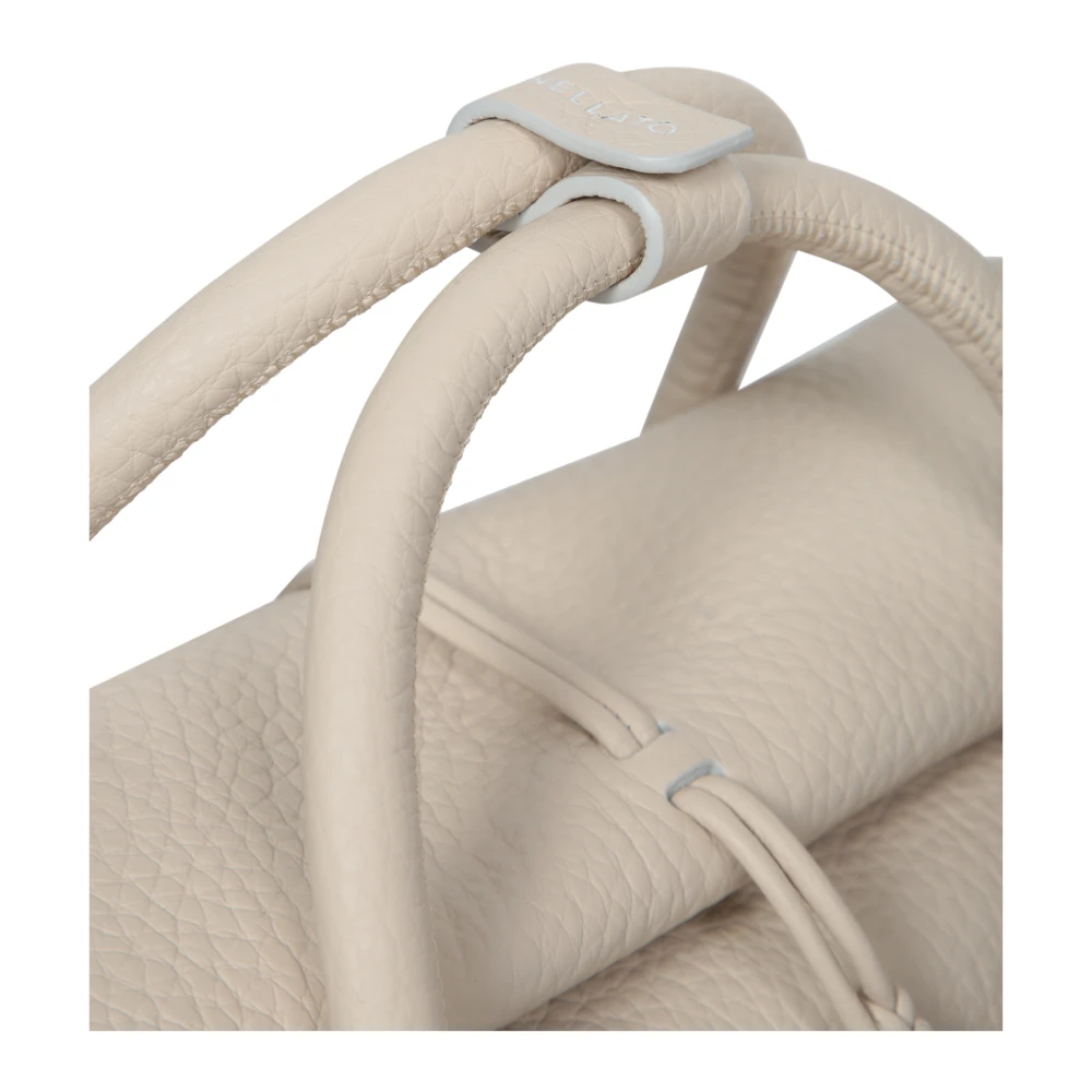 Zanellato Elegante witte leren schoudertas Beige Dames