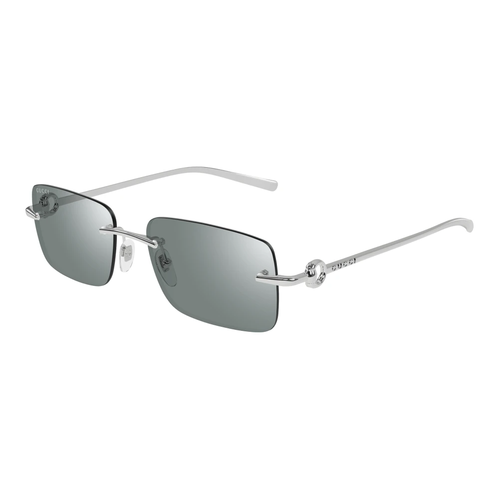 Gucci Men's Gray Gg1703s Sunglasses - Sunglasses - 55 Mm - Accessories