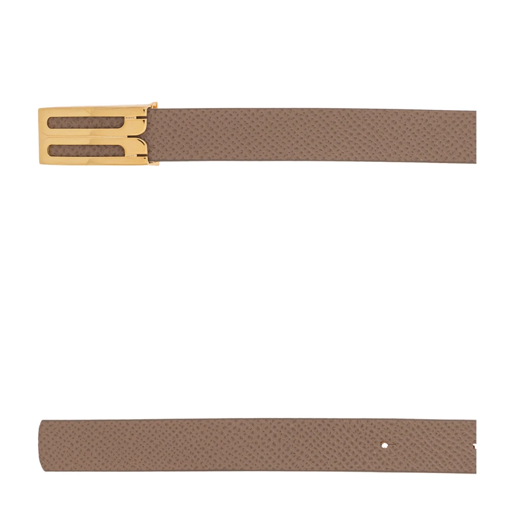 Victoria Beckham Leren riem Beige Dames