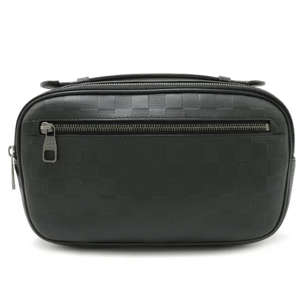 Louis Vuitton Vintage Pre-owned Leather louis-vuitton-bags Black Heren