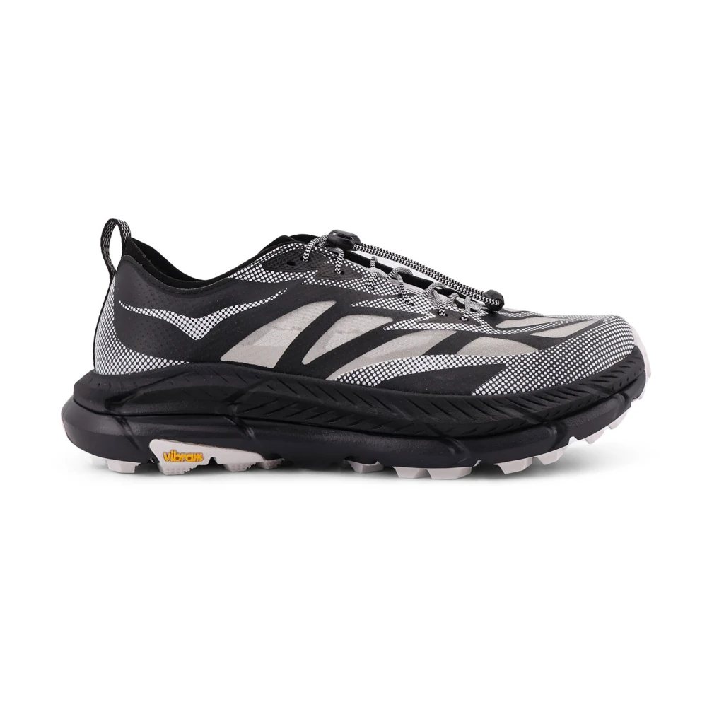 Hoka One One Black Mafate Speed 4 Lite Vibram - Male - Running Shoes - 6 1/2 Uk - Sport