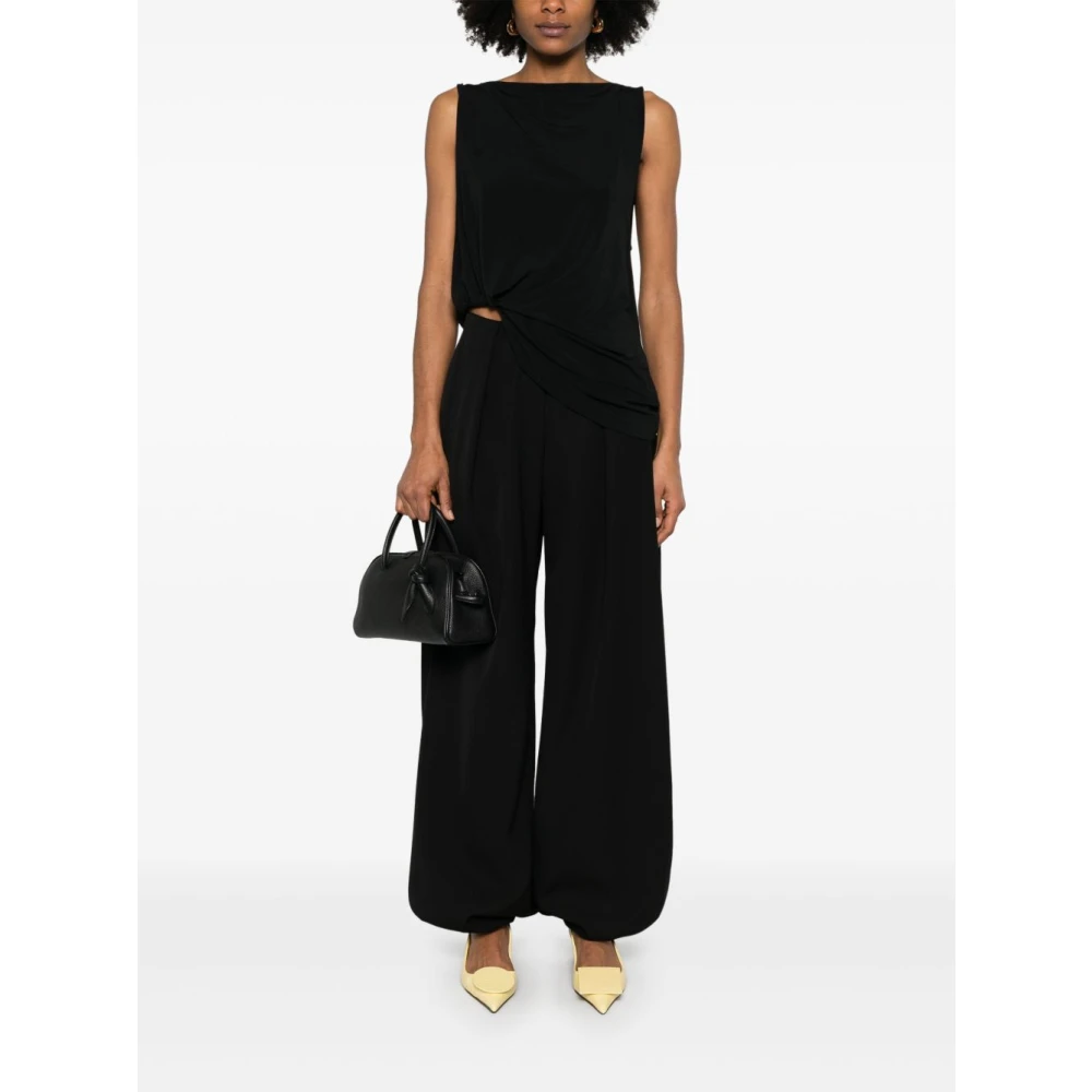 Jacquemus Zwarte Elegante Top voor Vrouwen Black Dames