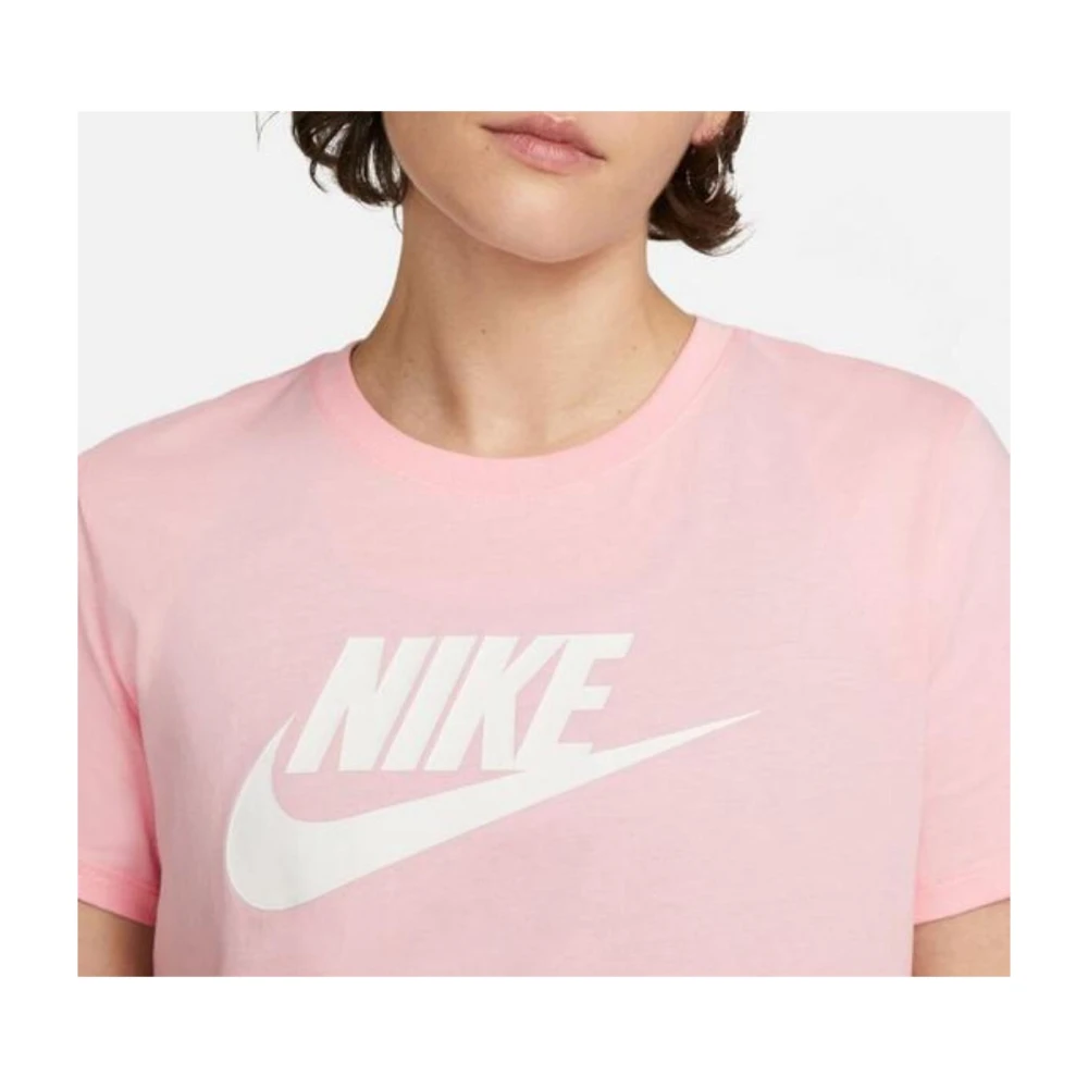 Nike Gedrukt T-shirt met korte mouwen Roze Pink Dames