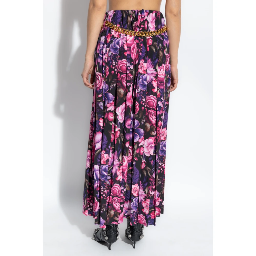 Balenciaga Rok met bloemenpatroon Pink Dames