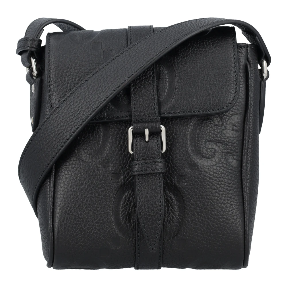 Gucci Men's Black Cross Body Bags, One Size, Crossbody Piuma