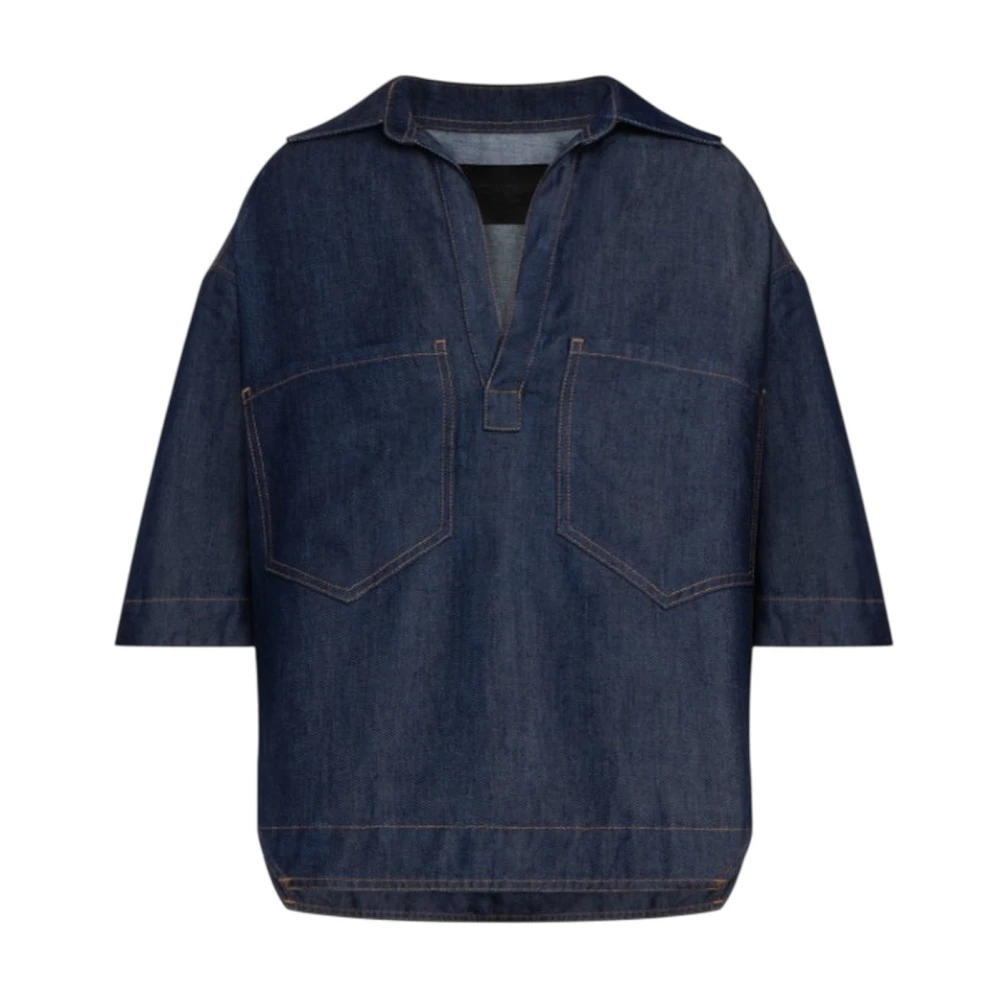 Dondup Women's Blue Df0266d Polo Shirt