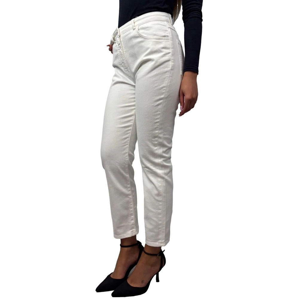 Seventy Witte Jeans met Katoen en Elastaan White Dames