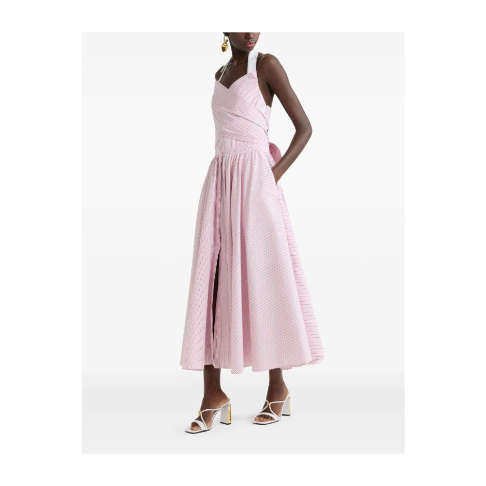 Patou Rosa Jurk Stijl Comfortabel Elegant Pink Dames
