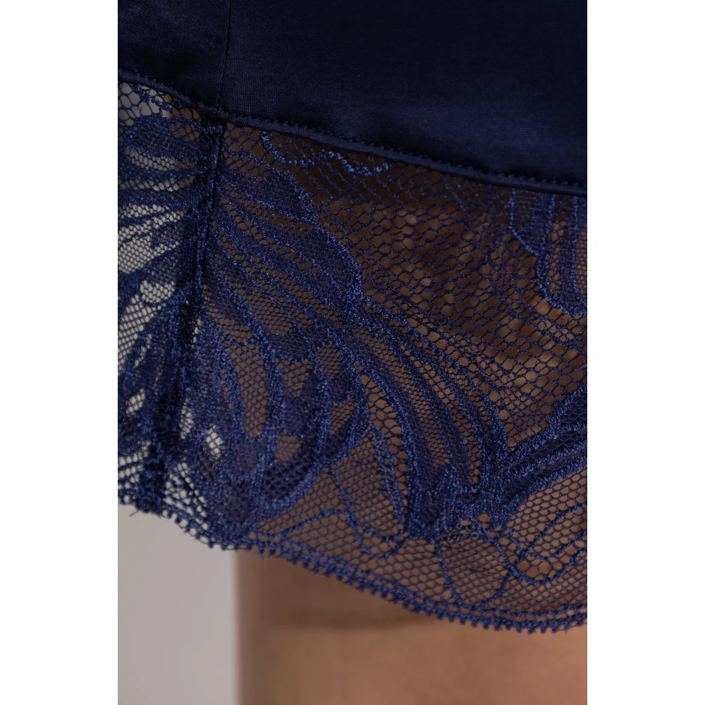 Hanro Slip Eva Blue Dames