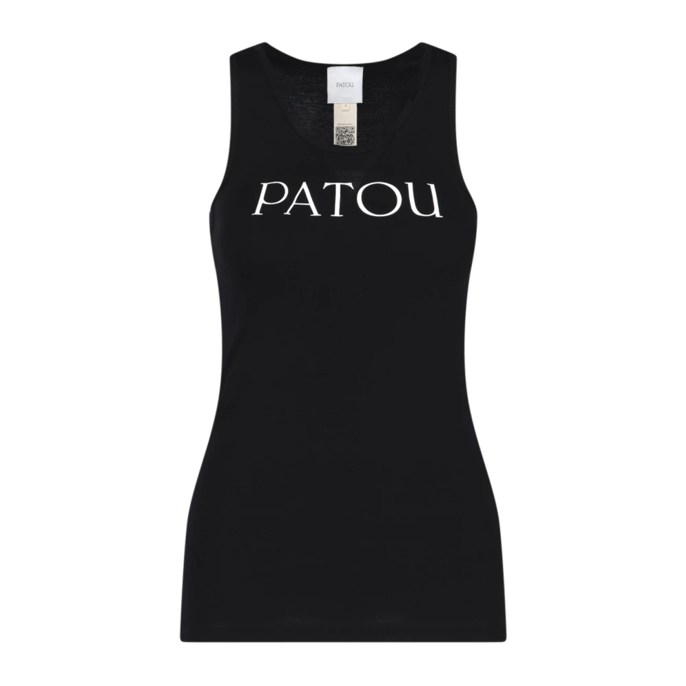 Patou Donna Nero Top, L, New,