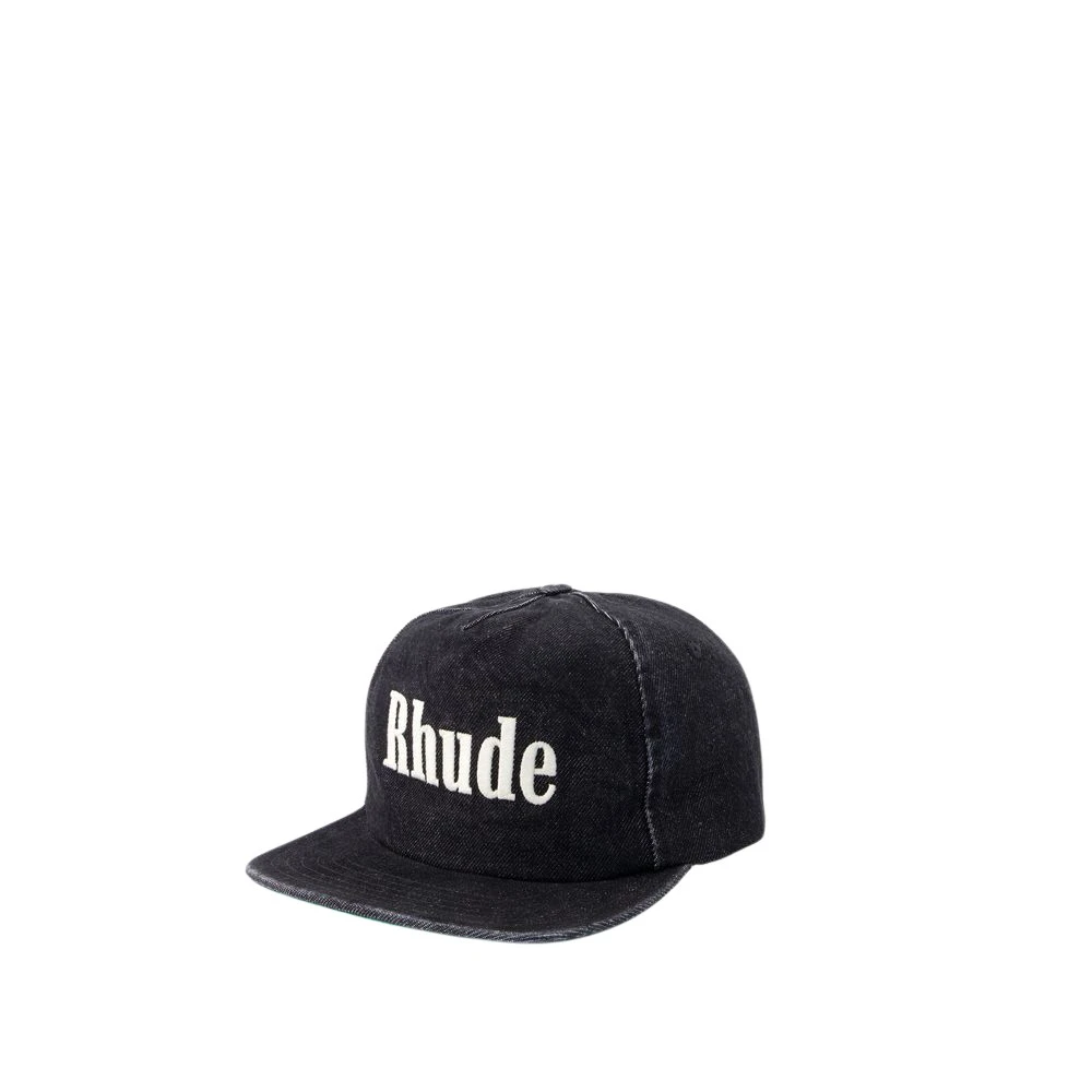 Rhude Gestructureerde Cap Black Unisex