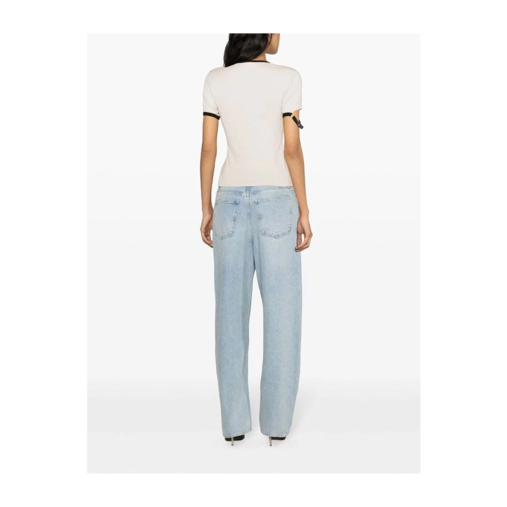 Courrèges T-Shirts Beige Dames