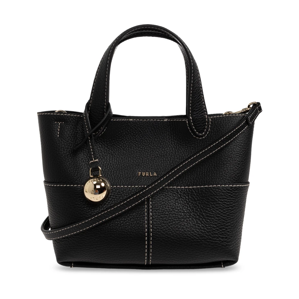Furla - Primrose M Tote - Bags - Damen - Schwarzk - One Size - Bild 3