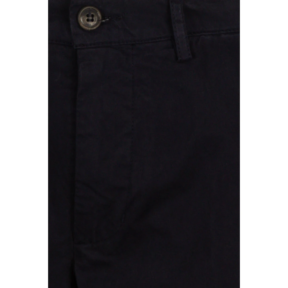 40Weft Blauwe Chino Bermuda Shorts voor Mannen Blue Heren