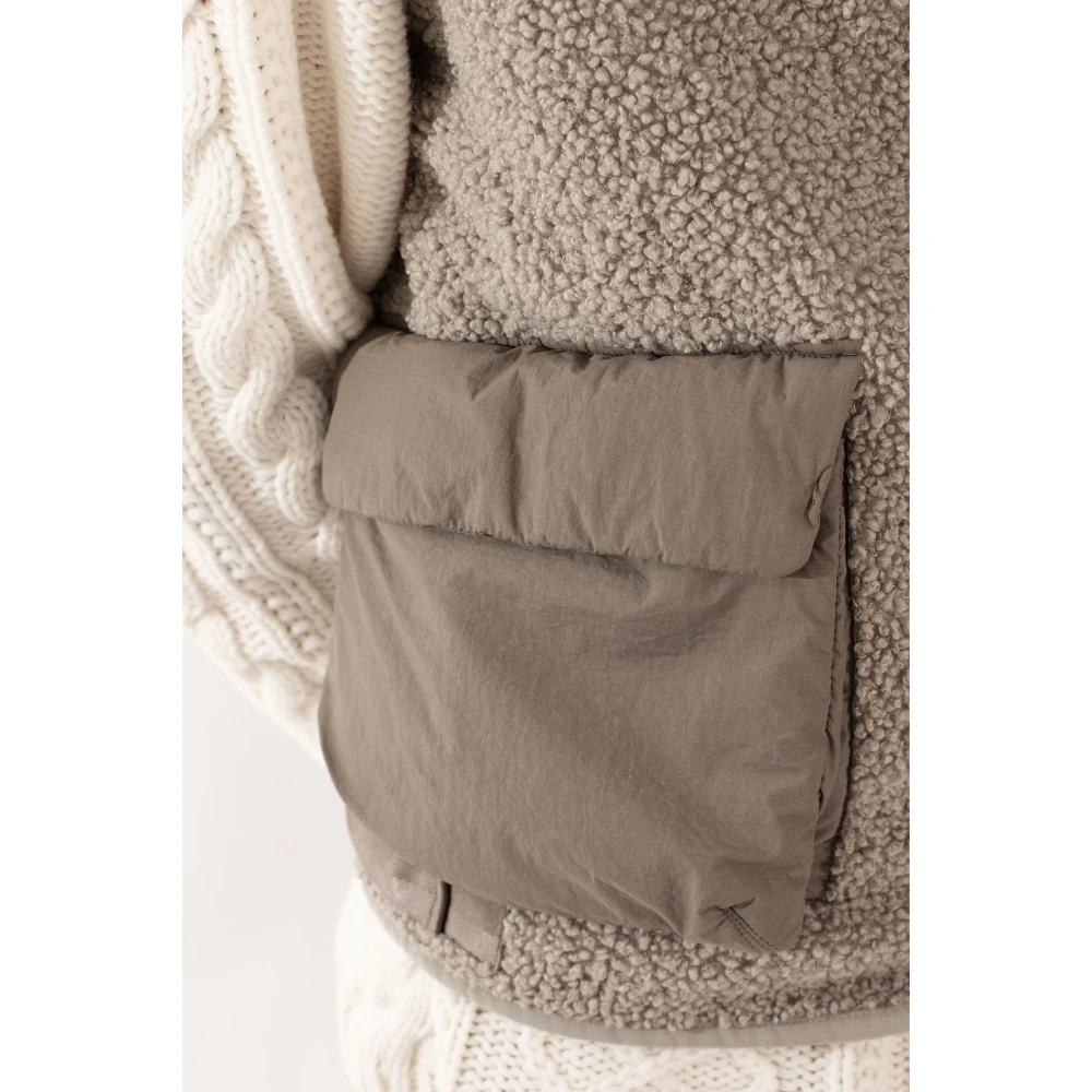 C.P. Company Gemengd Polar Shell Vest Beige Heren
