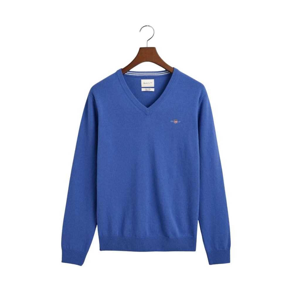Knitwear > V-neck Knitwear - - Gant - Modalova