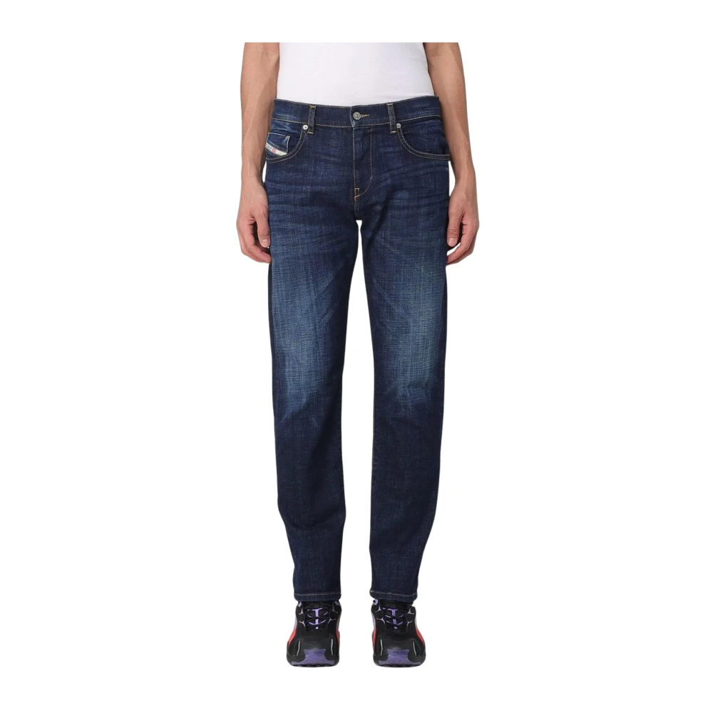Diesel Men's Blue Straight Jeans,, Classic Straight Leg Jeans W34