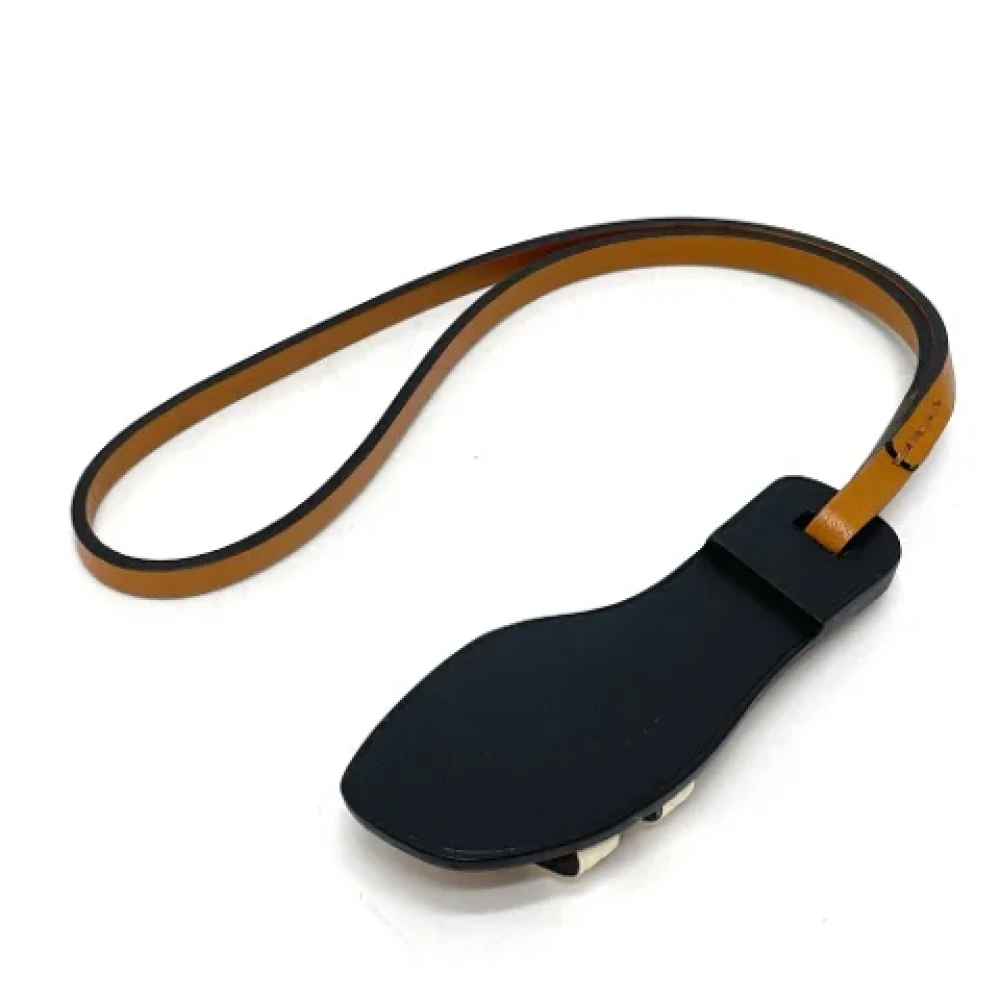 Hermès Vintage Pre-owned Leather key-holders Brown Dames