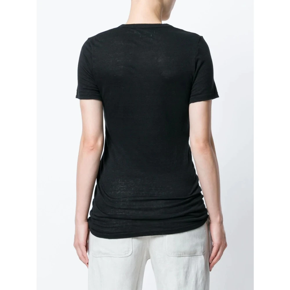Isabel Marant Étoile Zwarte Kilian Tee Shirt Black Dames