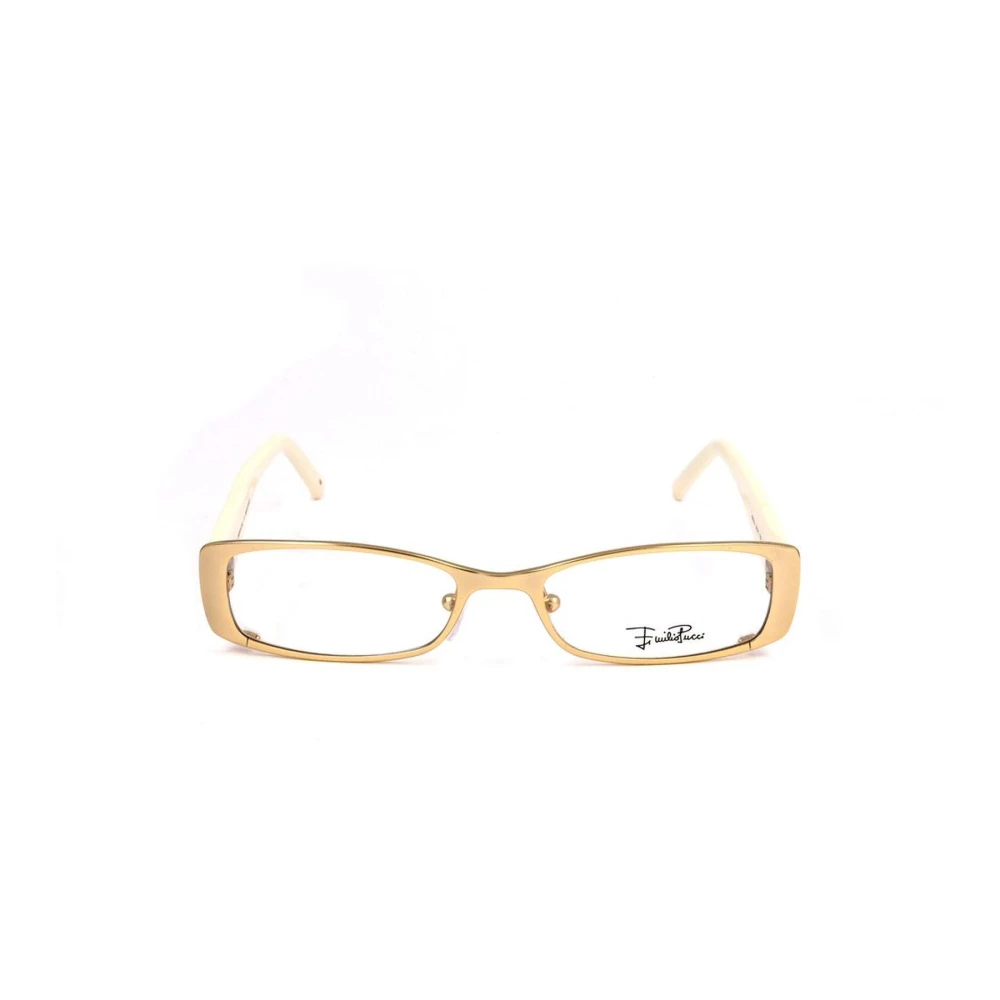 EMILIO PUCCI Gouden Metalen Frame Dameshorloge Yellow Dames