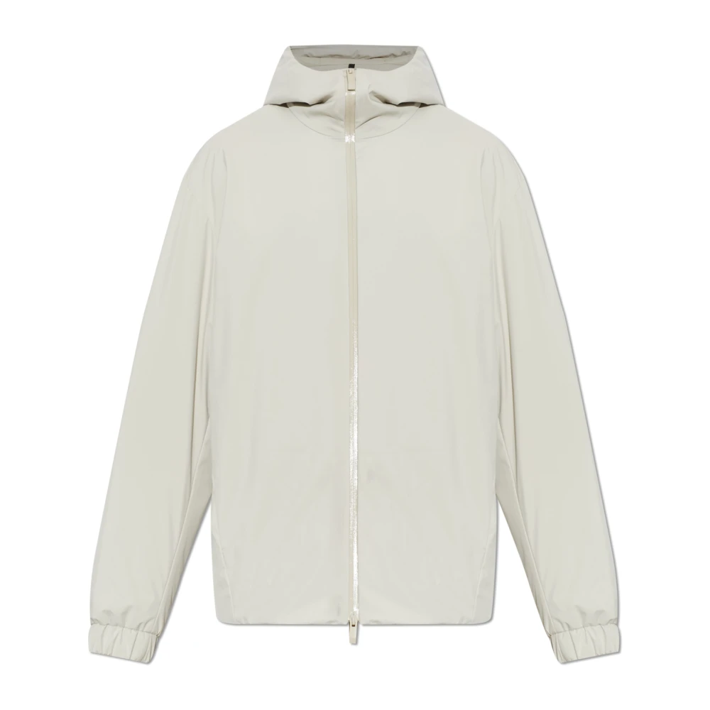 Moncler Trelatete Hooded Down Jacket - Man Jackets Light Grey 1 - Immagine 2