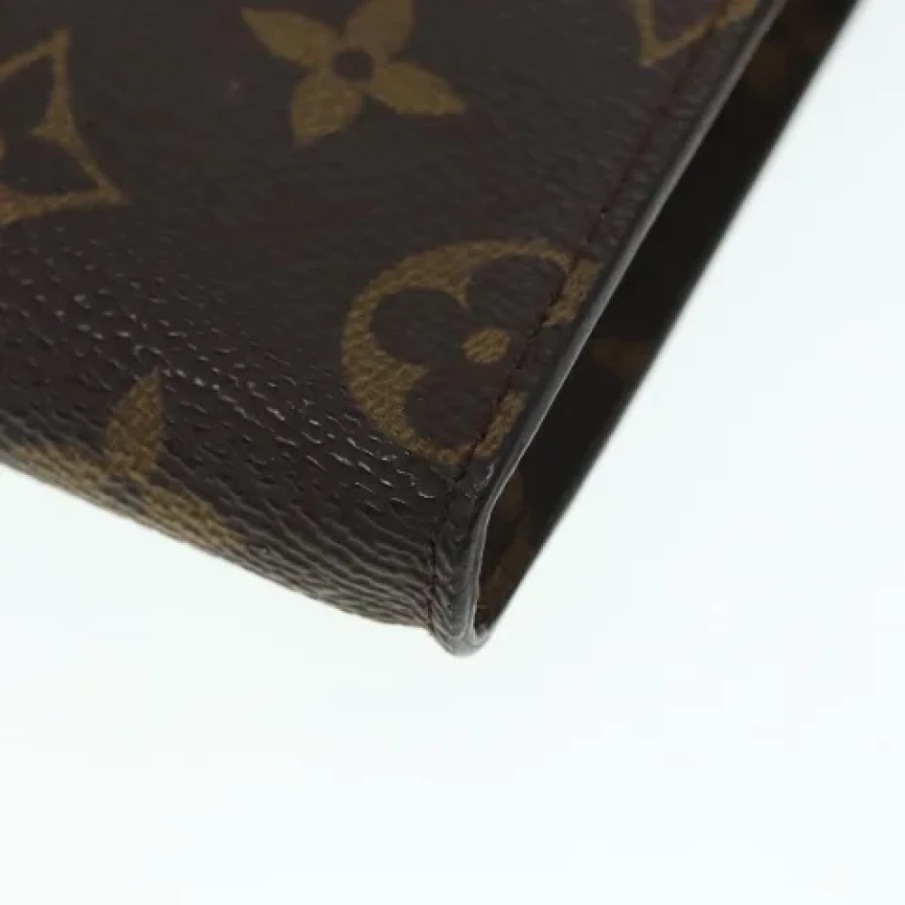 Louis Vuitton Vintage Pre-owned Canvas pouches Brown Dames