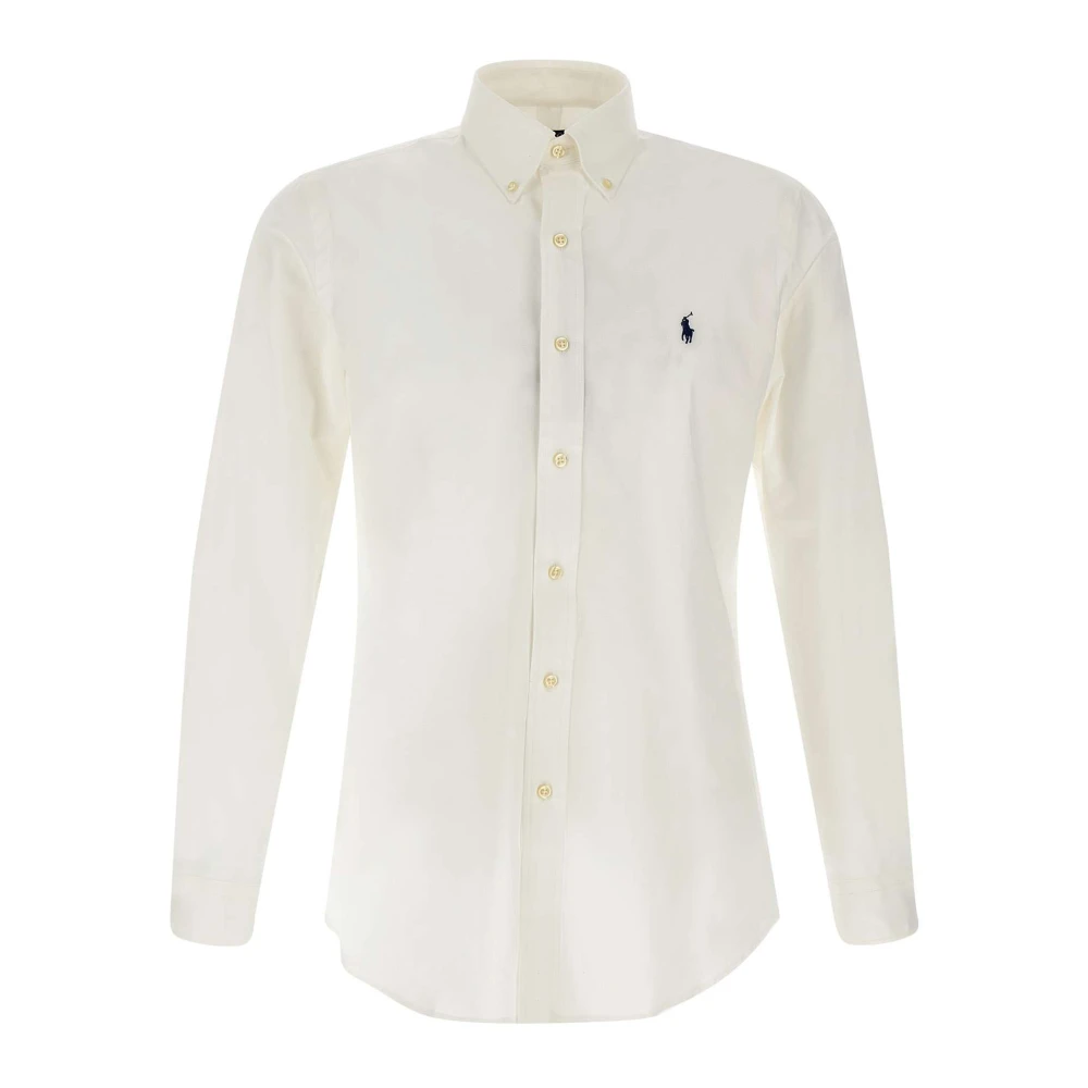 Polo Ralph Lauren Witte Overhemden White Heren