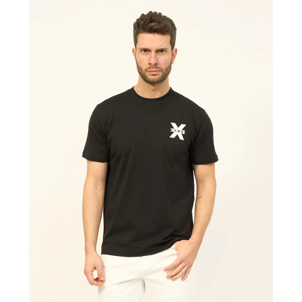 Richmond Klassiek Zwart Katoenen T-shirt Black Heren