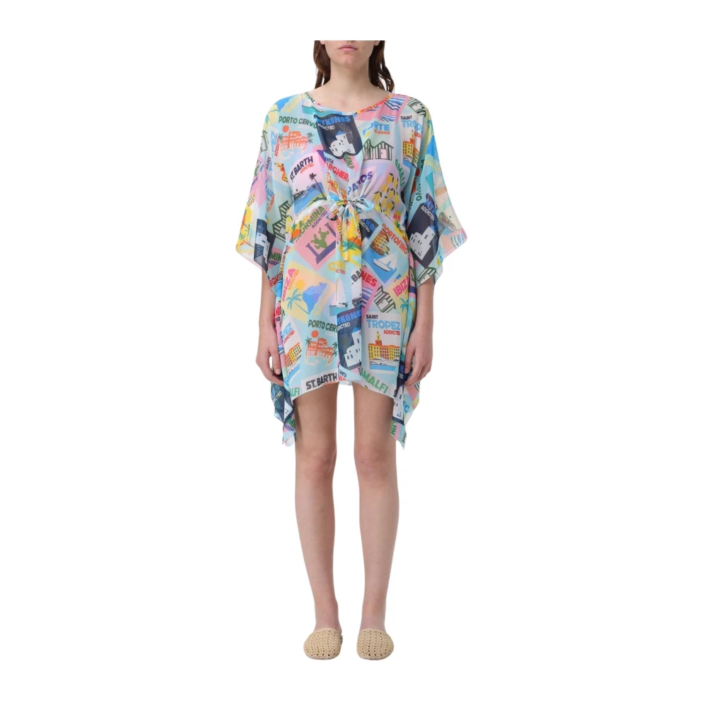 MC2 Saint Barth Vakantie Caftan Jurk Multicolor Dames