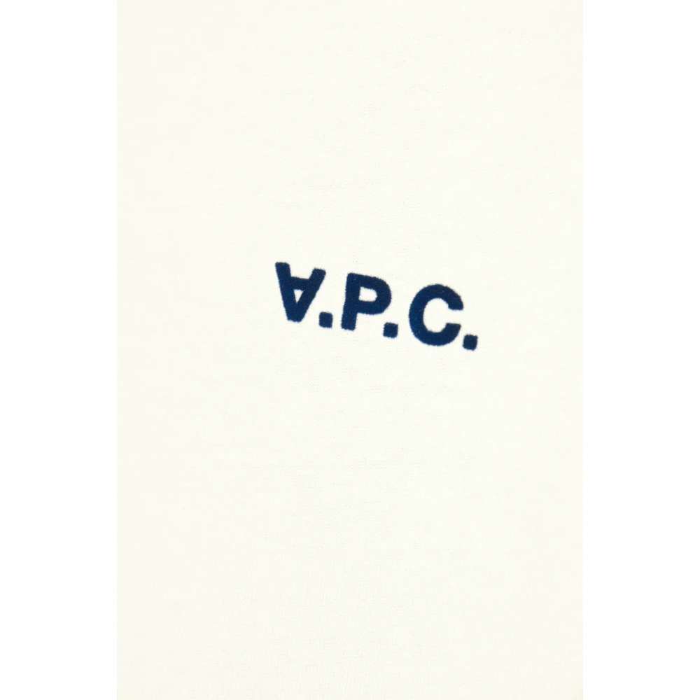 A.p.c. T-shirt Boxy Beige Heren