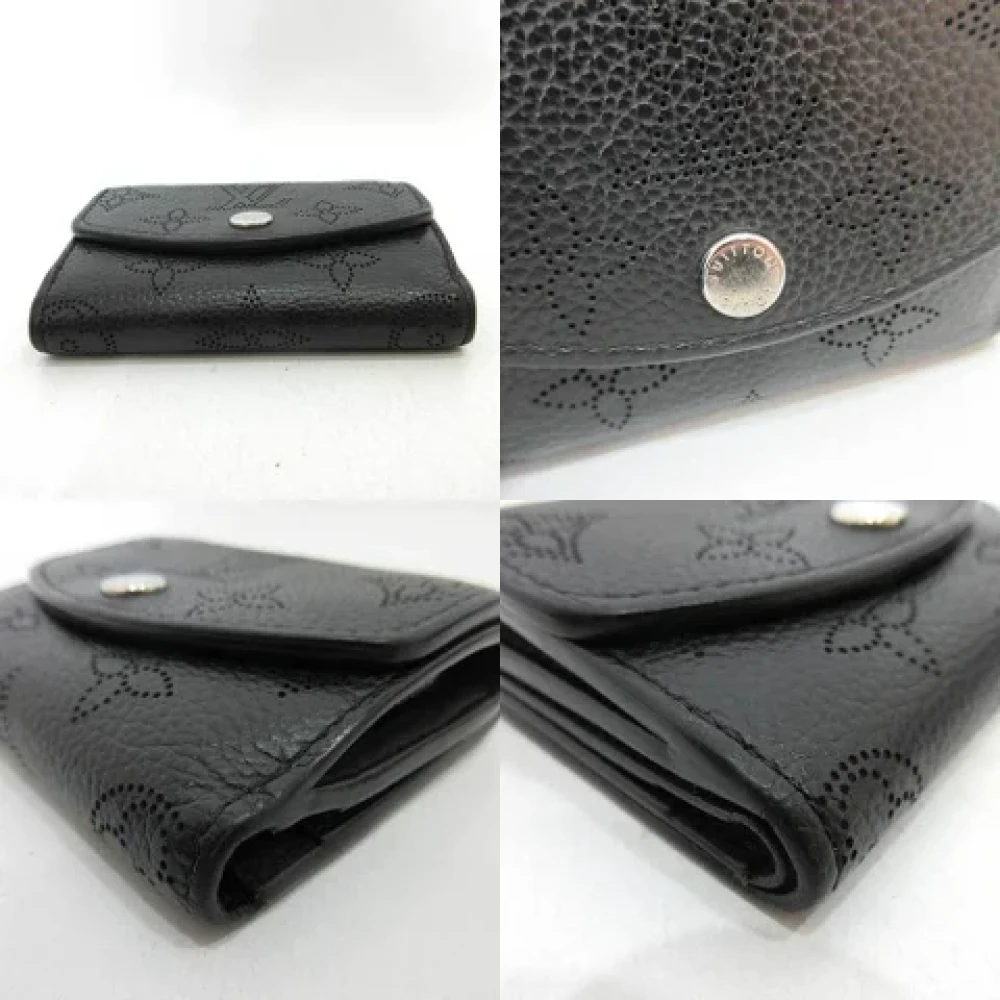 Louis Vuitton Vintage Pre-owned Leather wallets Black Dames
