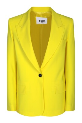 veste-jaune-en-melange-de-laine