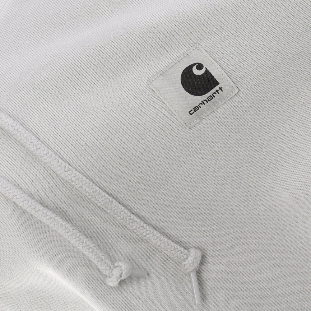 Carhartt WIP Lichtgewicht Hoodie Sonic Silver Gray Heren