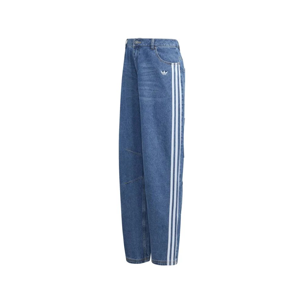 Adidas Blue Skateboarding, Female, W30 L32, Baggy Gfx Denim