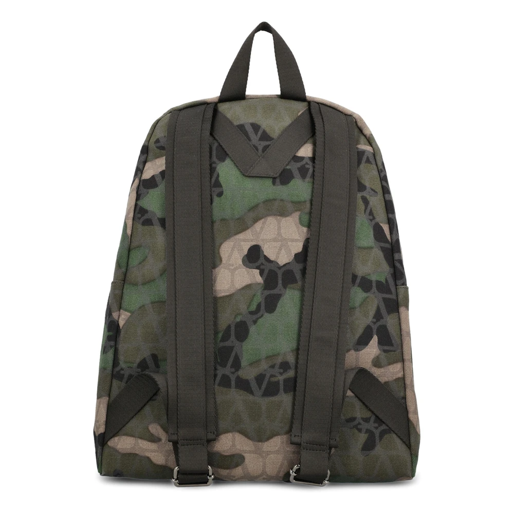 Valentino Garavani Groene tassen met palladium-finish hardware Green Heren