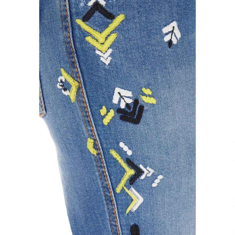 Ermanno Scervino Klassieke Denim Jeans voor Dagelijks Gebruik Blue Dames