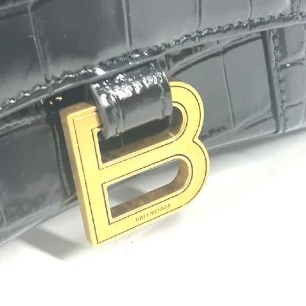 Balenciaga Vintage Pre-owned Leather balenciaga-bags Black Dames