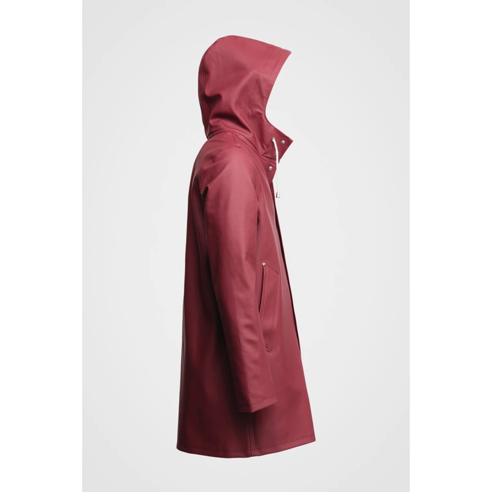 Stutterheim Stijlvol Waterdicht Regenjas Red Heren