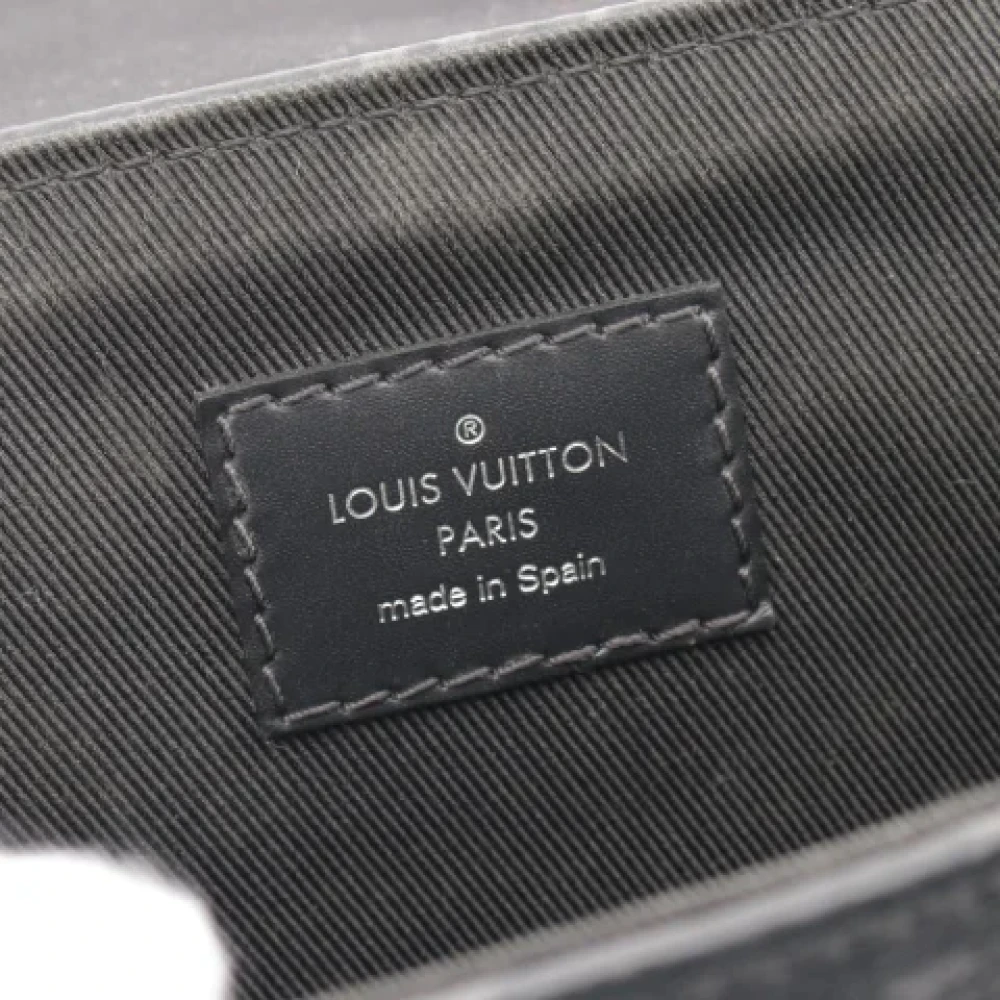 Louis Vuitton Vintage Pre-owned Canvas louis-vuitton-bags Black Heren