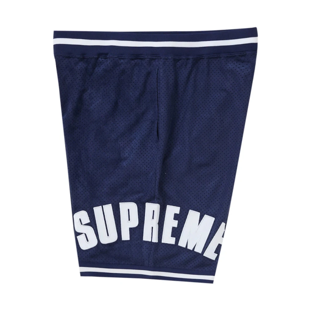 Supreme Navy Baseball Shorts Blue Heren