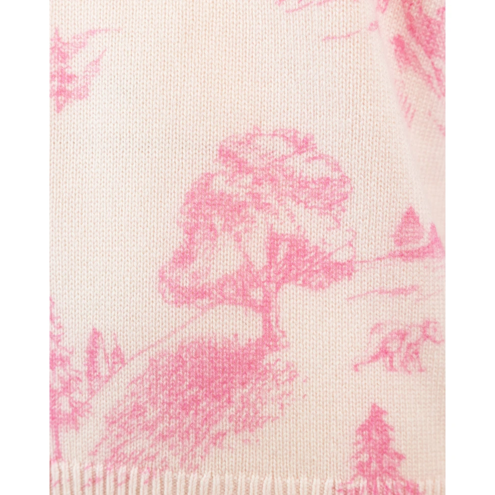 MC2 Saint Barth Roze Sweater New Queen Pink Dames