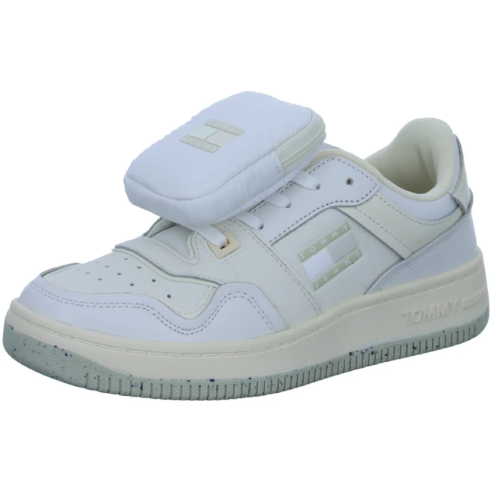 Tommy Hilfiger Jeans Retro Baskt LC Susta Vit, Dam