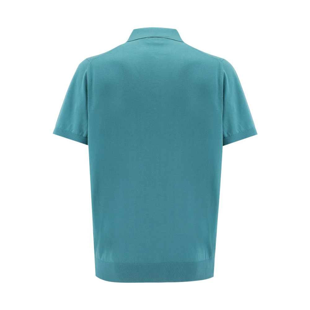 Mauro Ottaviani Polo Shirts Blue Heren